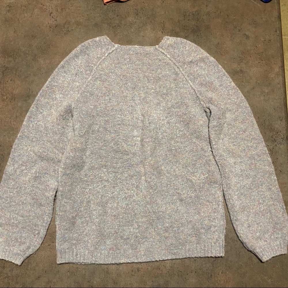 Aritzia Wilfred Chapais gray multi sweater - Picture 8 of 8